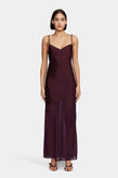 Ownley Alize Midi Dress - Plum