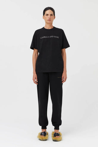 Camilla and Marc Asher Tee - Black/Stone