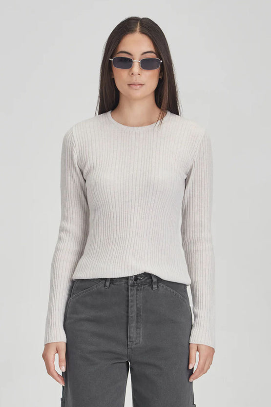 Commoners Base Knit Longsleeve  - Ash