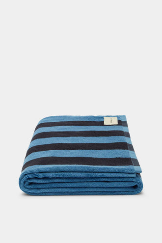 Assembly Cotton Stripe Beach Towel - Bahama