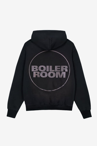 Boiler Room Core Hood - Black on Black