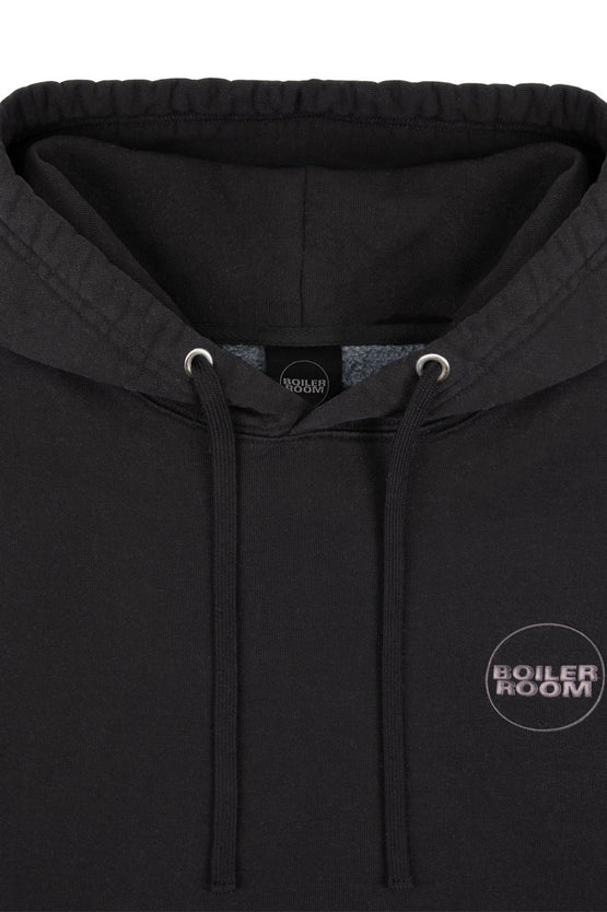 Boiler Room Core Hood - Black on Black