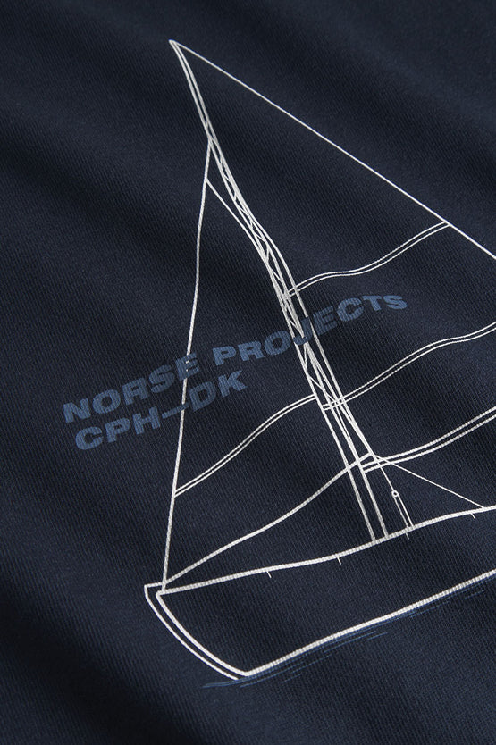 Norse Projects Holger Boat T-Shirt - Navy