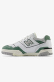 New Balance BB550BWY - White with Dark Juniper