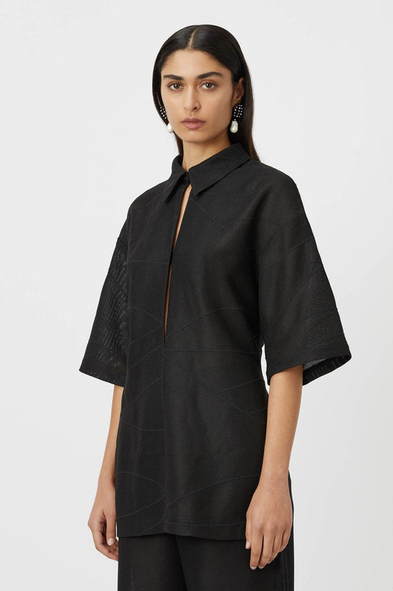 Camilla and Marc Cadence Shirt - Black