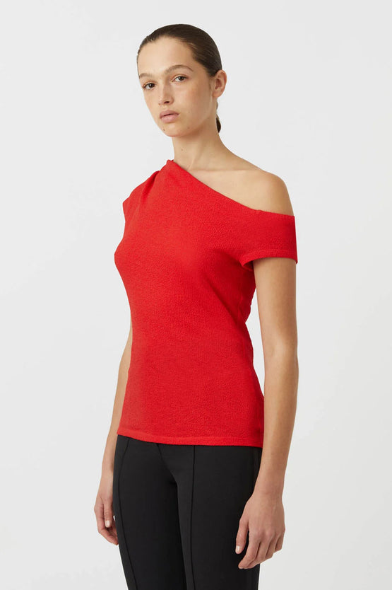 Camilla and Marc Cali Top - Poppy Red