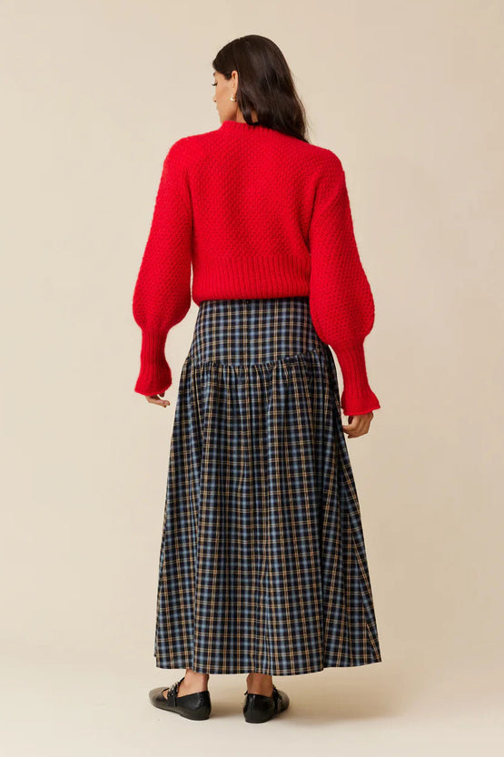 Ruby Matilda Cardigan - Cherry