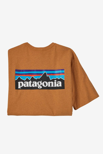 Patagonia P-6 Responsibili Tee - Cloudberry