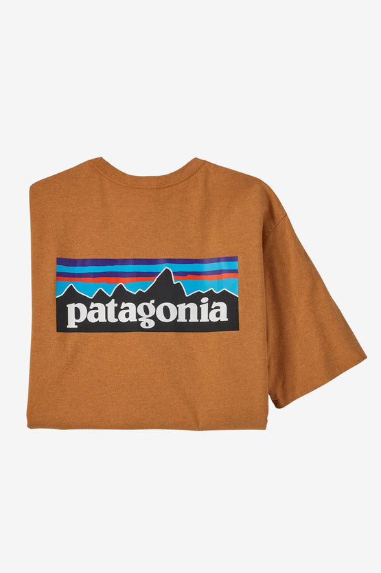 Patagonia P-6 Responsibili Tee - Cloudberry