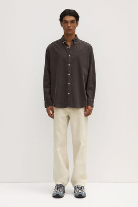 Assembly Cord LS Shirt - Washed Graphite