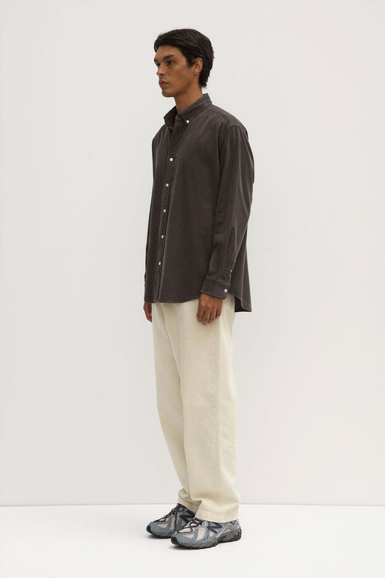 Assembly Cord LS Shirt - Washed Graphite