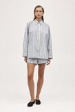 Marle Edie Shirt - Cerulean Stripe