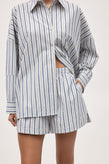 Marle Edie Shirt - Cerulean Stripe