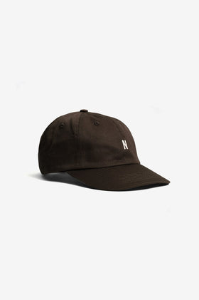 Norse Projects Twill Sports Cap - Espresso