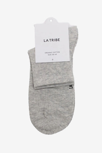 La Tribe Essential Sock - Grey Marle