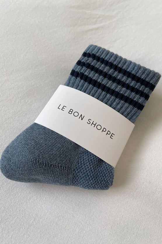 Le Bon Shoppe Girlfriend Socks - Indigo