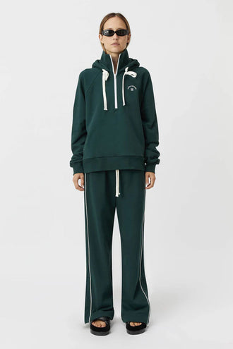 Camilla and Marc Lander Hoodie - Forrest Green