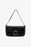 Brie Leon Lena Woven Baguette Bag - Soft Black