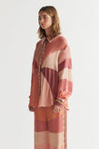 Antipodean Lucky Oversized Shirt - Pink