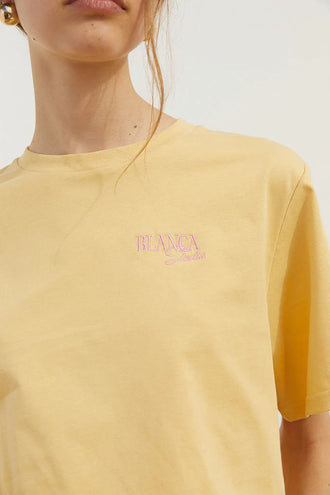 Blanca Melanie Tee - Yellow