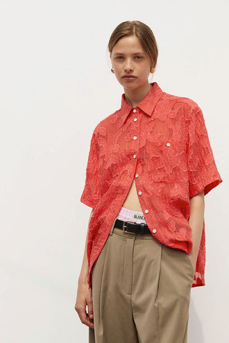 Blanca Millie Shirt - Red