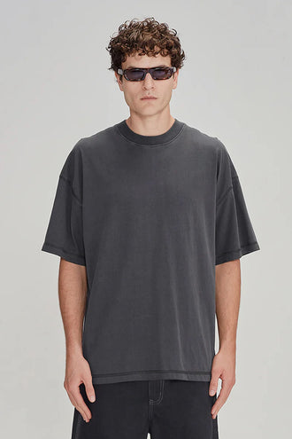 Commoners Mens Oversized Tee - Vintage Grey