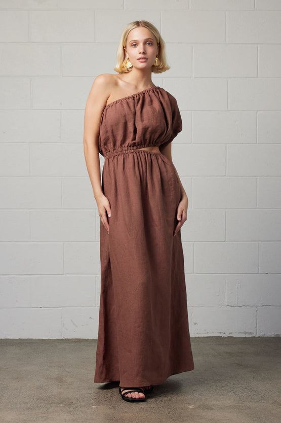 Towa Robyn Dress - Mocha