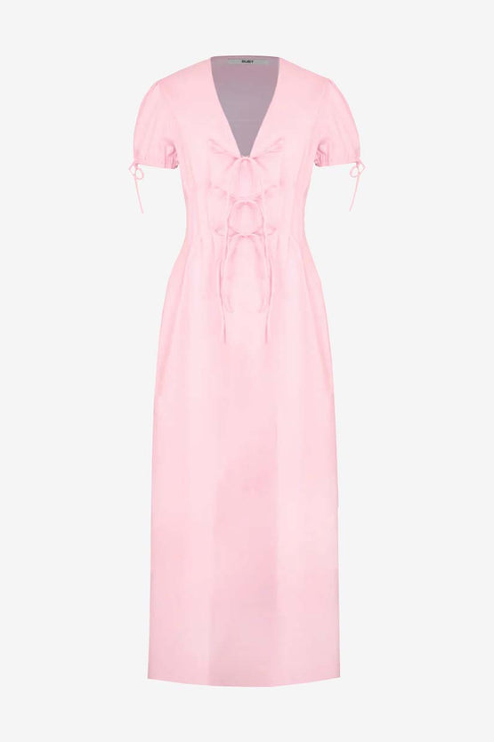 Ruby Simona Shirt Dress - Soft Pink