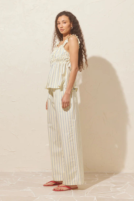 Ruby Sonny Pant - Butter Navy Stripe