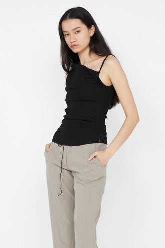 Bec & Bridge Leila Asym Tank - Black