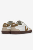 Veja Volley Leather - White Tent Bark