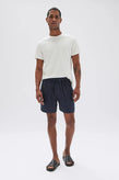 Assembly Tide Linen Shorts - True Navy