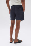 Assembly Tide Linen Shorts - True Navy