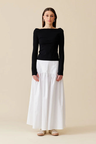 Ruby Trulli Skirt - White