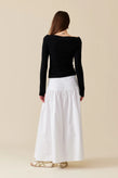 Ruby Trulli Skirt - White