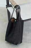 La Tribe Everyday XL Bag - Black Suede