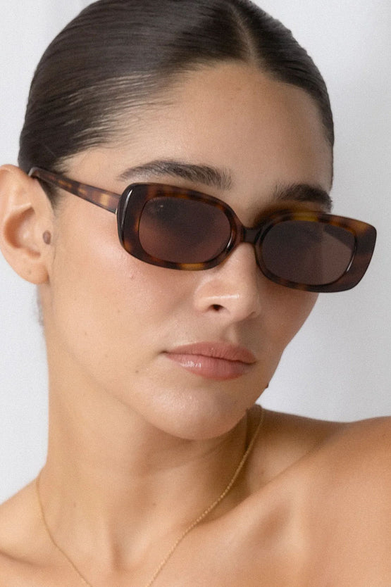 Velvet Canyon Zou Bisou Sunglasses - Havana Fonce