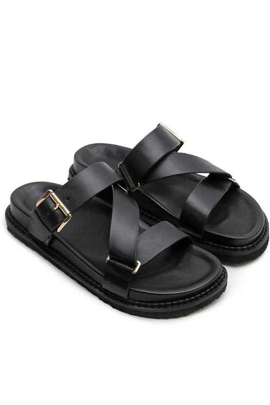 La Tribe Aki Slide - Black