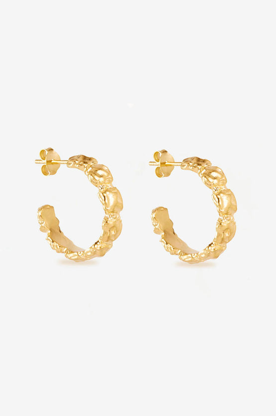 By Charlotte All Kinds Of Beautiful Hoops - Gold