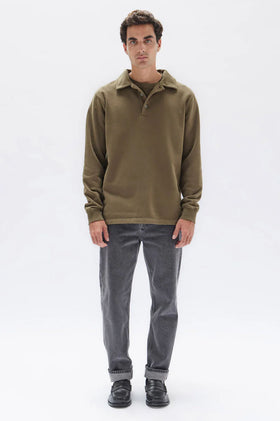 Assembly Ashby Polo Fleece - Spruce