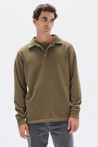 Assembly Ashby Polo Fleece - Spruce