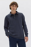 Assembly Ashby Fleece Polo - True Navy