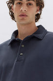 Assembly Ashby Fleece Polo - True Navy