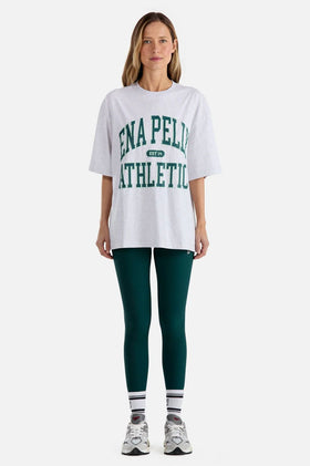 Ena Pelly Athletic Tee - White Jade