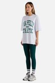 Ena Pelly Athletic Tee - White Jade