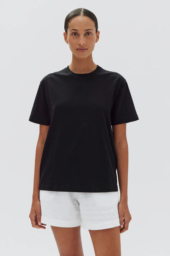 Assembly Womens Organic Base Tee - Black