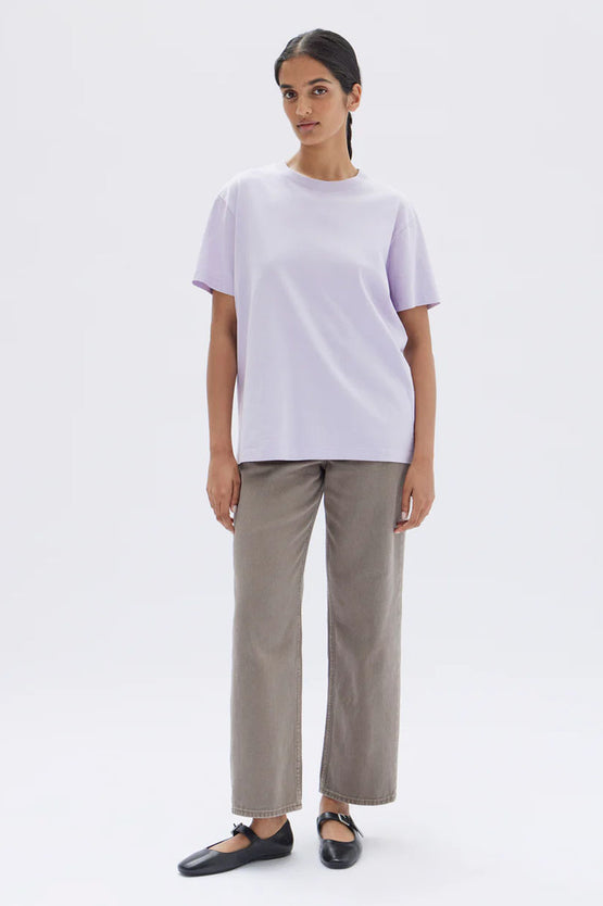 Assembly Organic Base Tee - Jacaranda