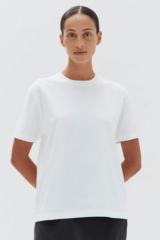 Assembly Organic Base Tee - White