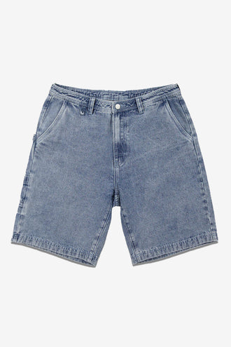 Just Another Fisherman Boat Works Denim Shorts - Blue