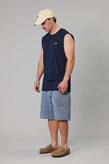 Just Another Fisherman Boat Works Denim Shorts - Blue